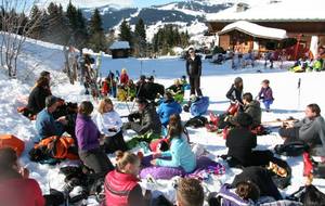 Megève, le 23 février