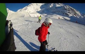 Première descente à Val Thorens, dimanche 24/11/2013