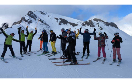Sortie au Grand Bornand par un froid glacial